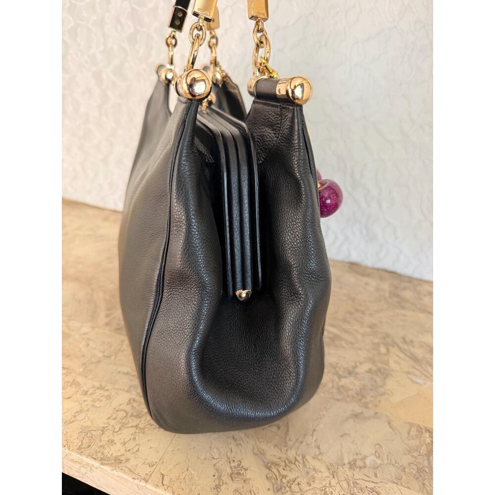 Coach Madison black leather Pinnacle drifter Satchel shoulder bag - Picture 6 of 12